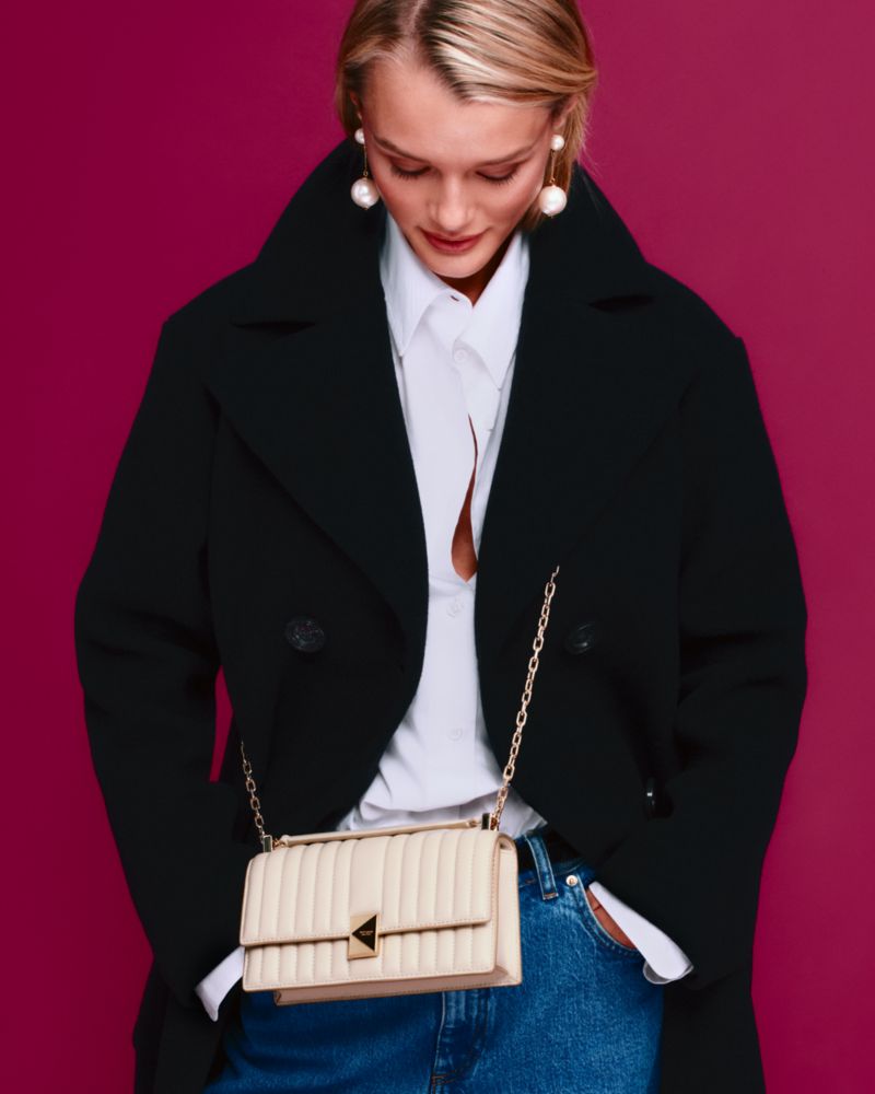 Kate Spade,ハブ ア ボール リニア ピアス,ピアス,ホワイトマルチ