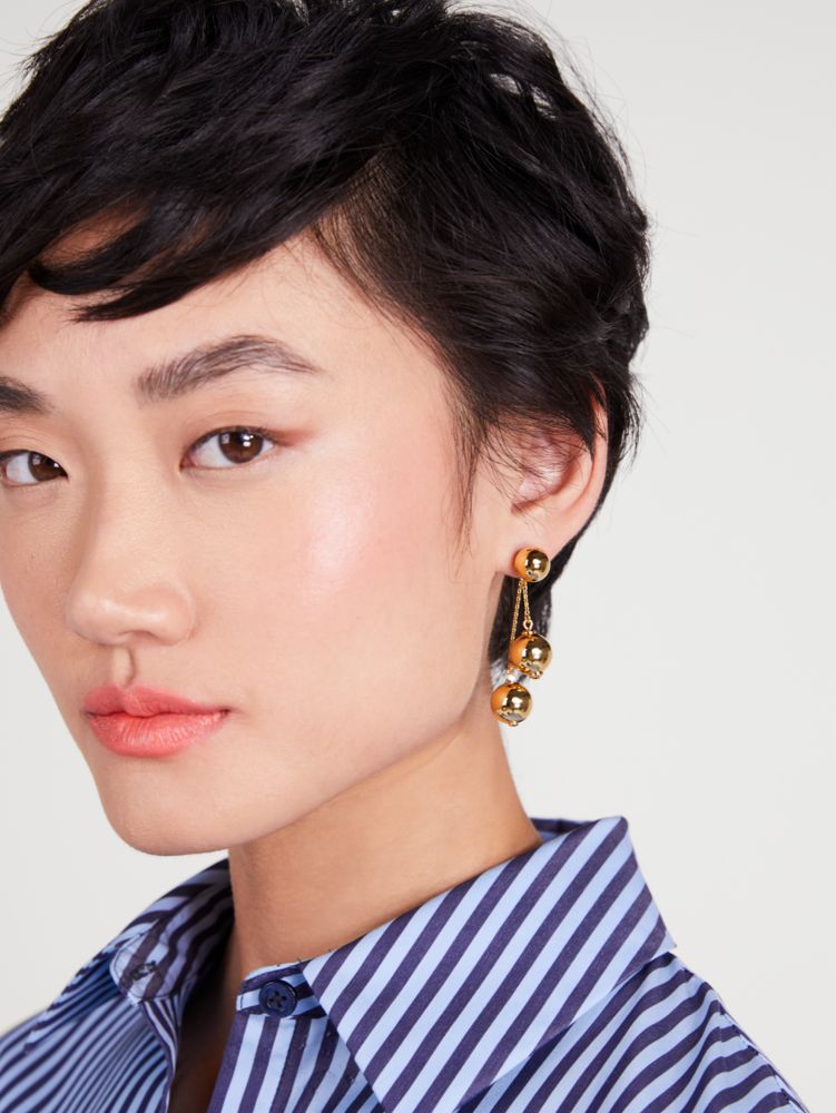 Kate spade discount ball earrings