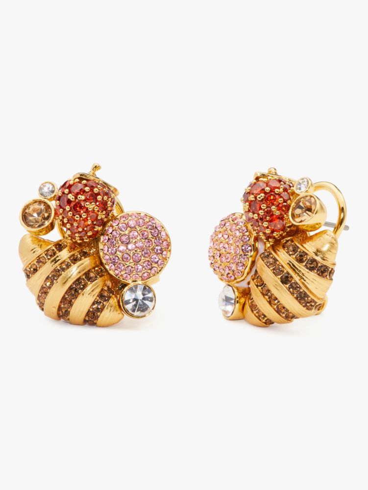 Bee earrings deals kate spade