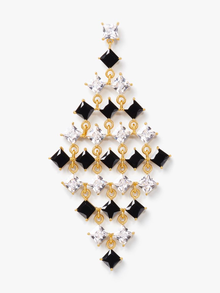 Light Up The Room Statement Earrings, Neutral Multi, Product