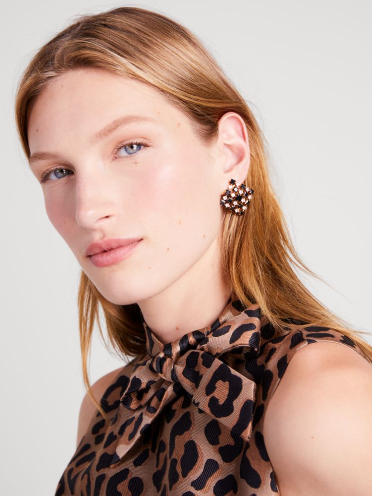 Light Up The Room Statement Studs, Neutral Multi, Product