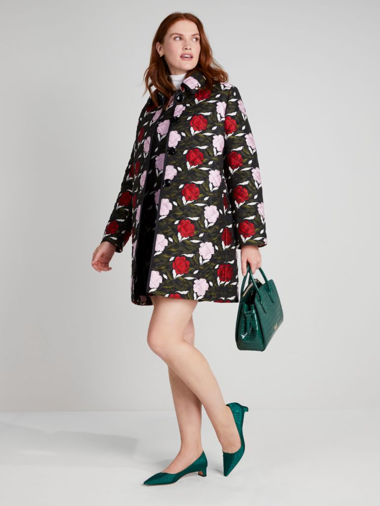 Kate Spade,Rose Garden Brocade Topper,