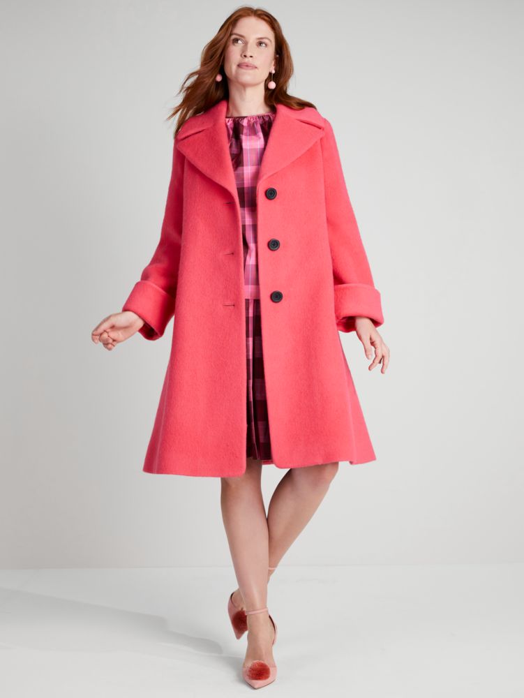 Kate spade 2025 swing coat