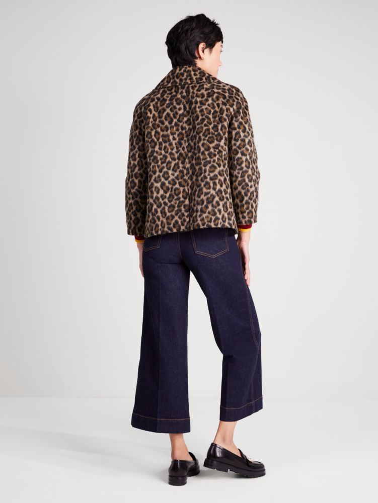 Kate spade 2025 leopard jacket