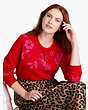 Embellished Floral Sweater, , Product