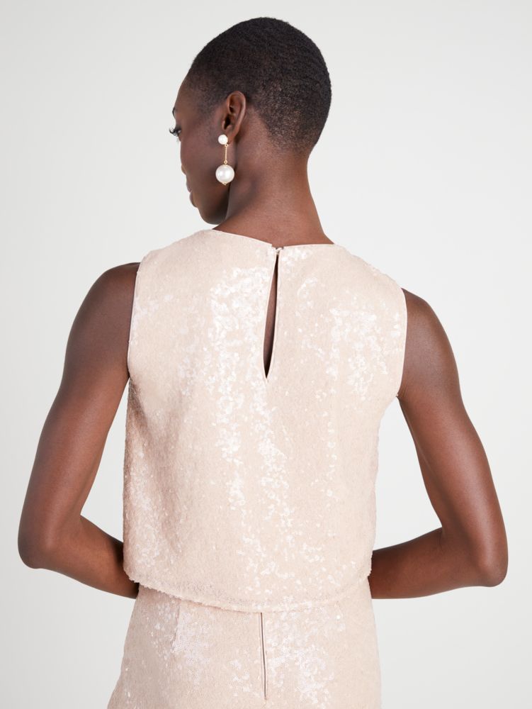 Kate Spade,Sequin Shell Top,
