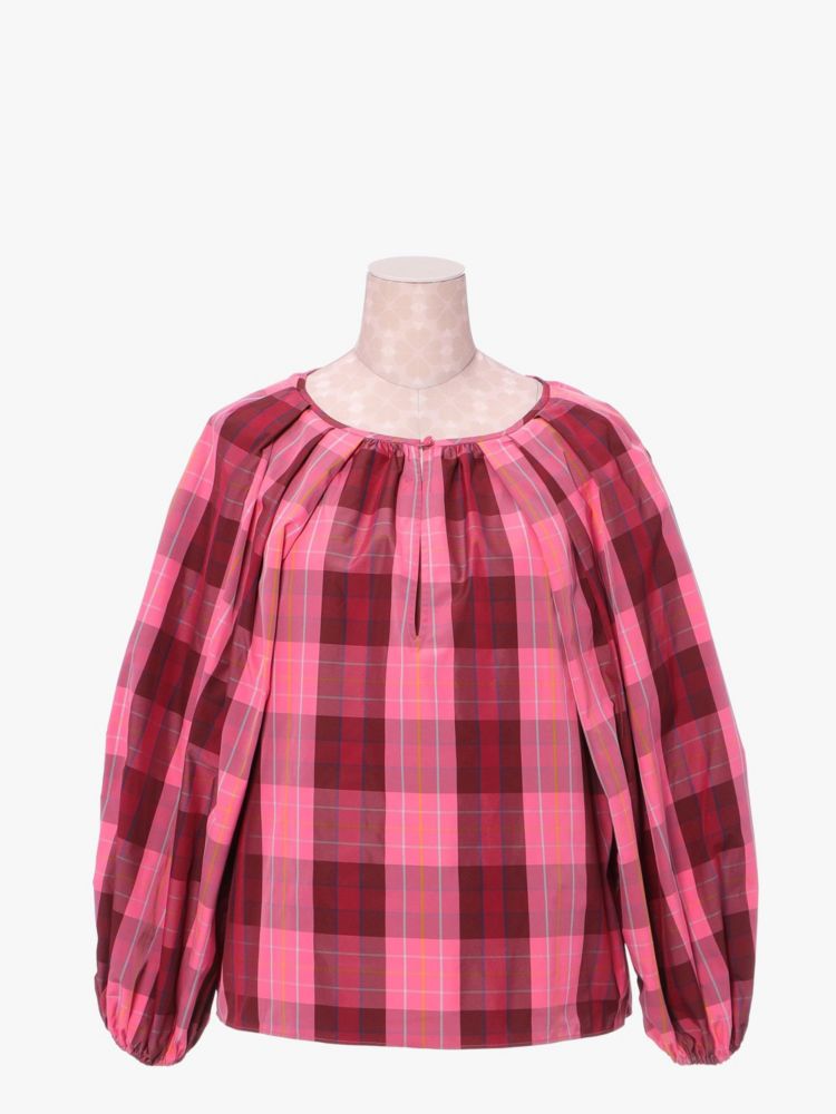 Kate Spade,グリーンハウス プラッド トップ,全てのアウトレット,ブライトハニーサックル
