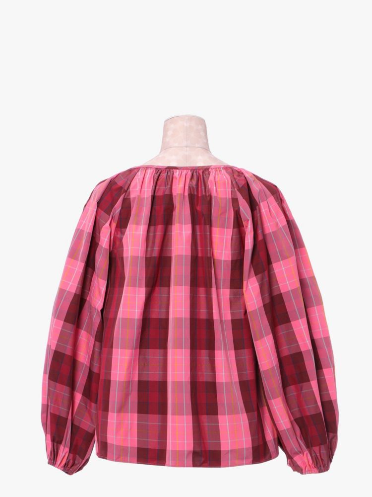Kate Spade,グリーンハウス プラッド トップ,全てのアウトレット,ブライトハニーサックル