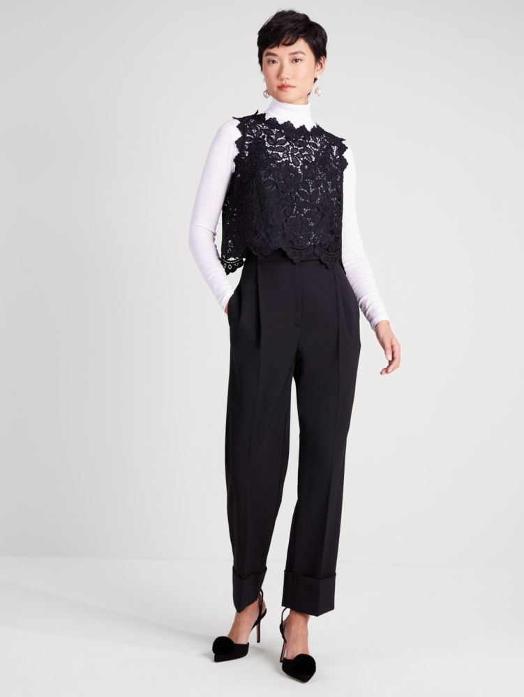 Kate spade lace store jumpsuit