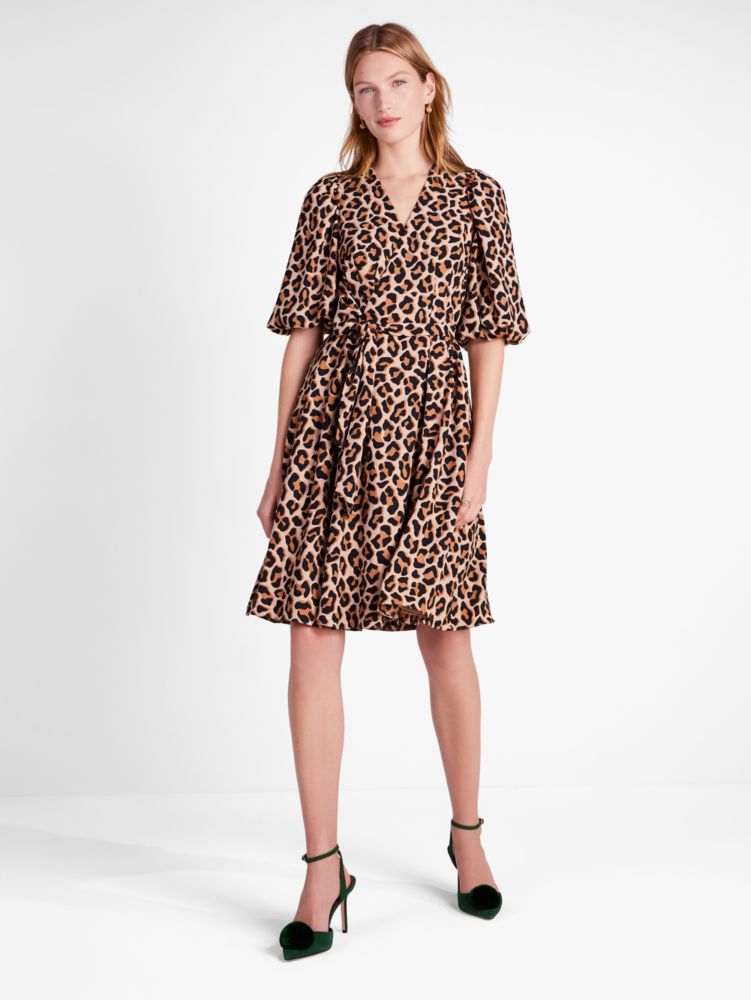 Kate spade store pink leopard dress