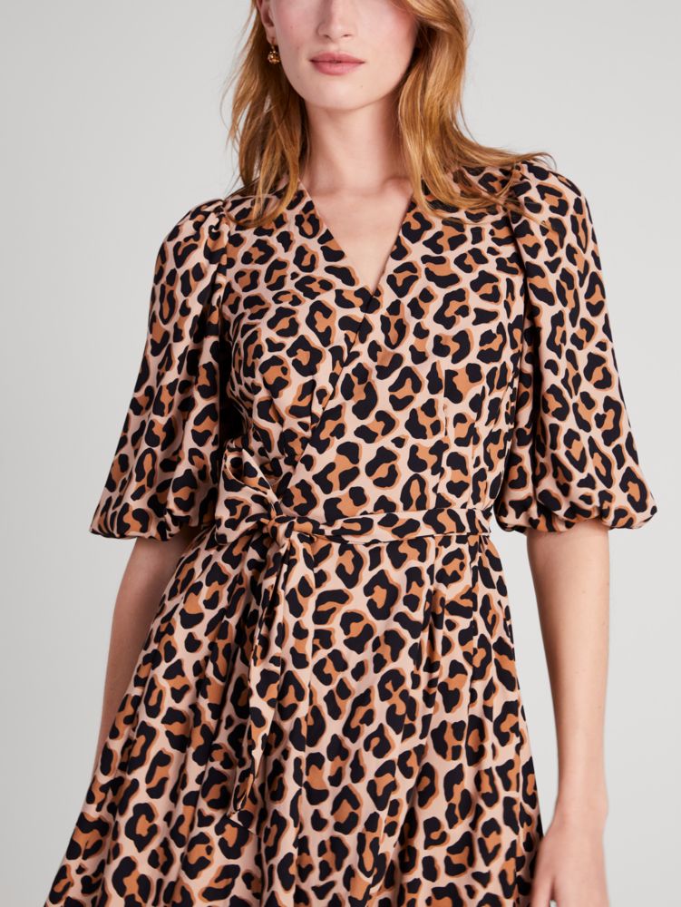 Kate spade animal print hot sale dress