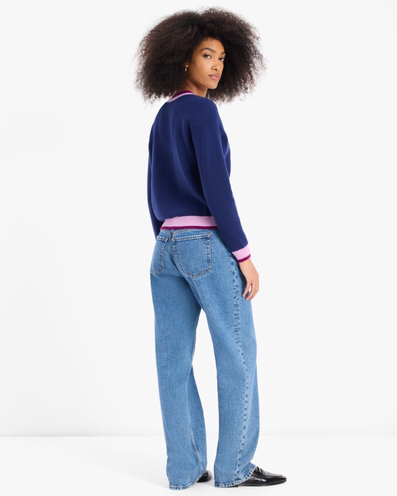 Kate Spade,カシミヤ クルーネック カーディガン,トップス,