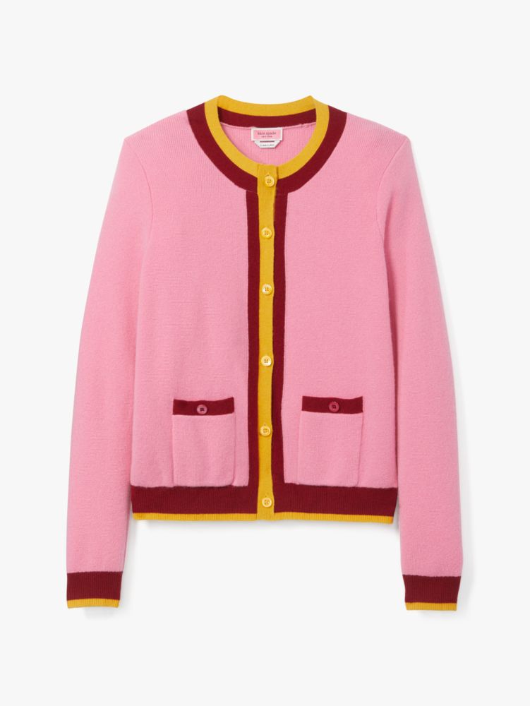 Kate spade discount crochet crewneck cardigan