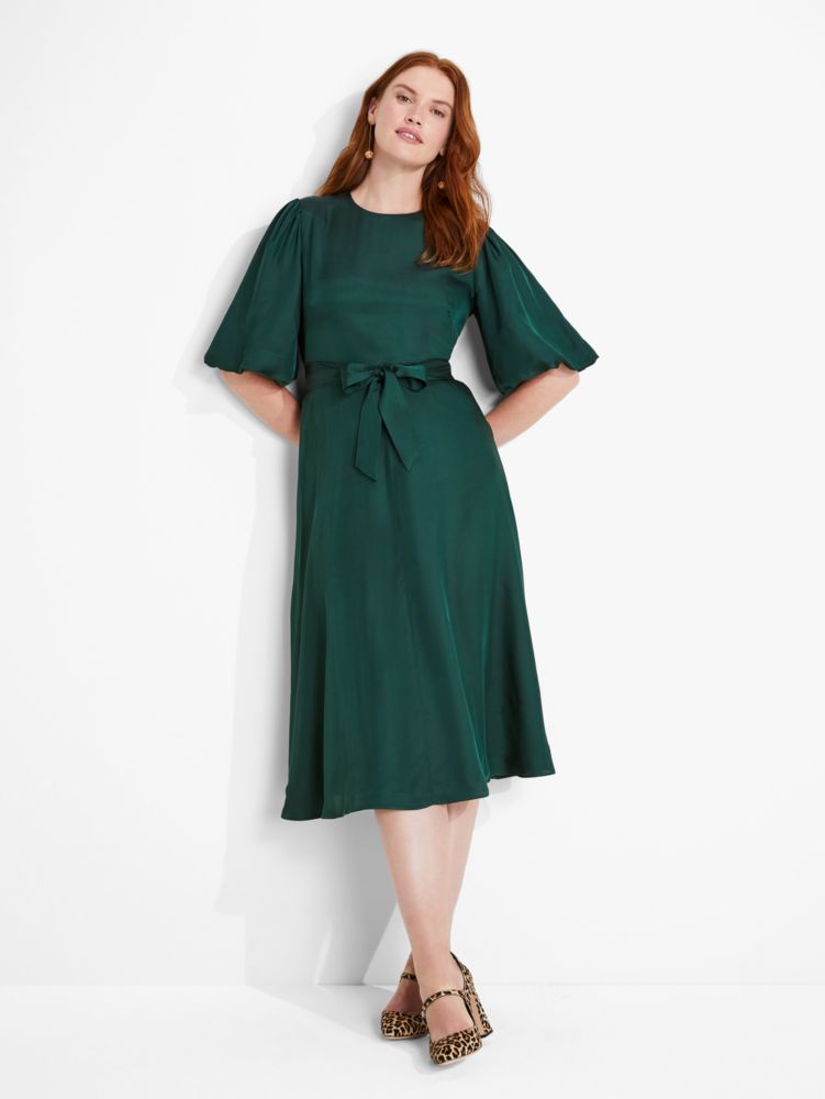 Silk blend outlet dress