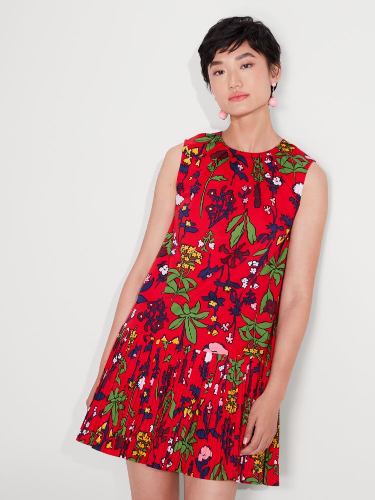 Kate Spade Floral-Print Sleeveless Dress