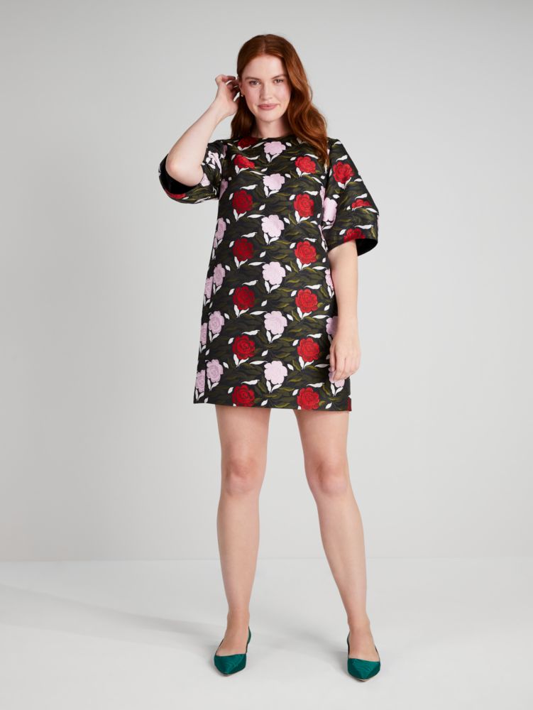 floral medley brocade dress, Kate Spade New York