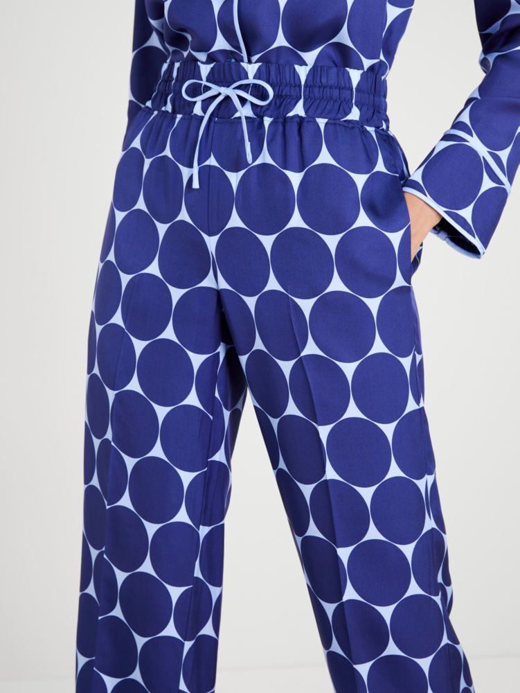 Kate Spade,Joy Dot Silk Twill Pants,
