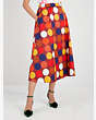 Dot Party Faille Skirt, , Product