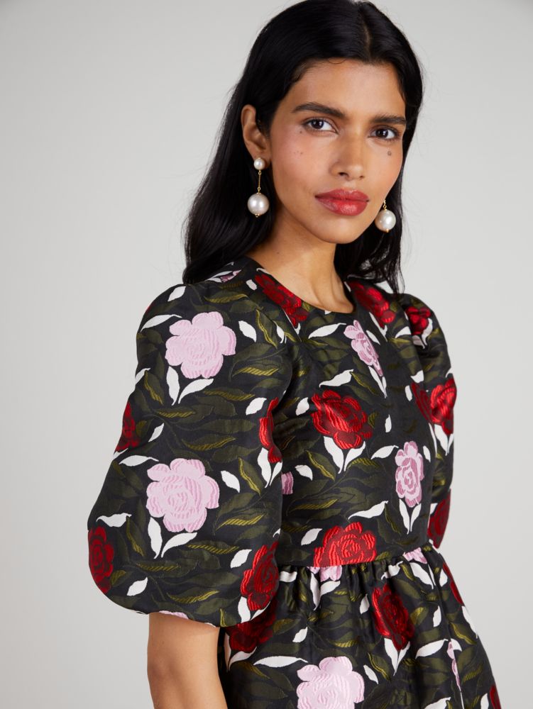Rose Garden Brocade Top, , Product