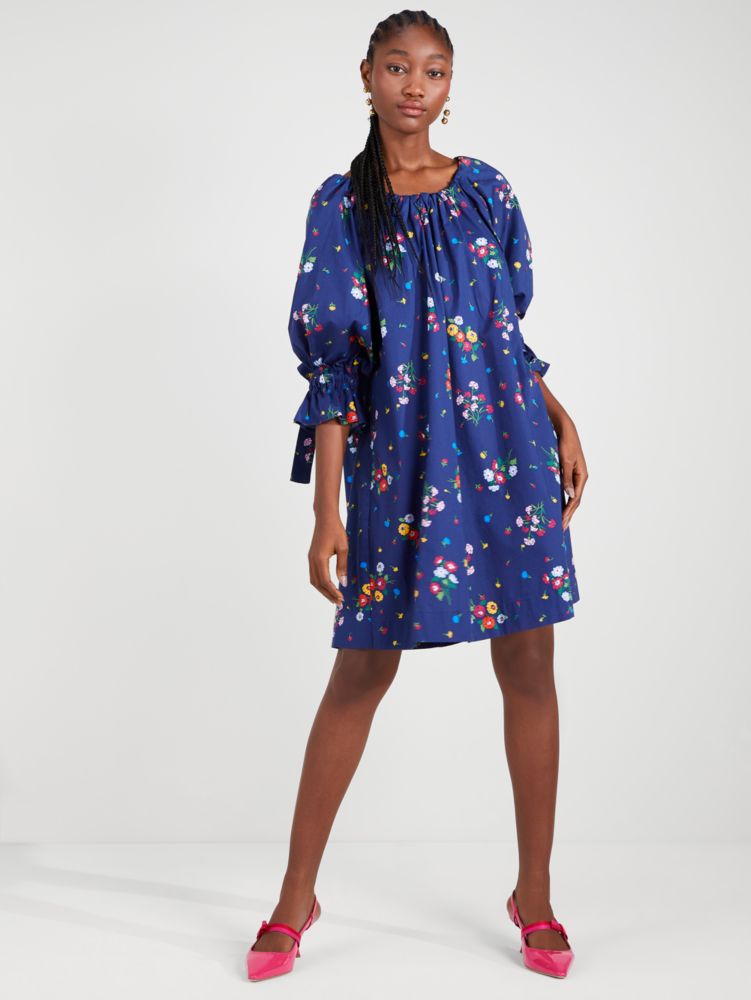 Kate Spade Blue Floral Dress