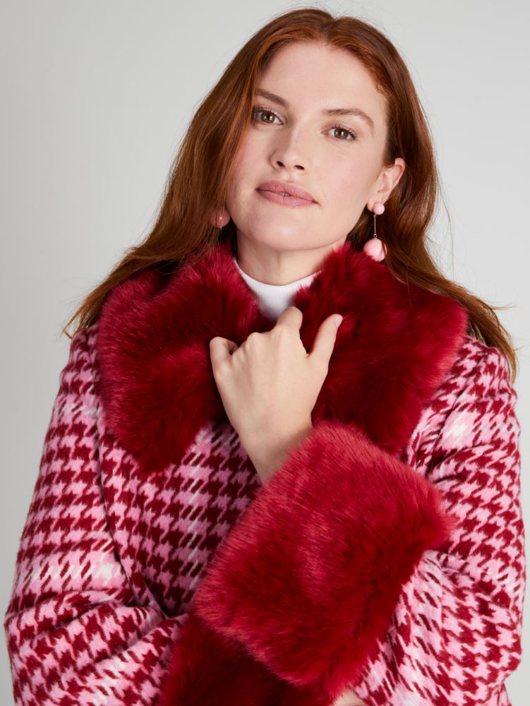 Kate Spade,Fiesta Plaid Anita Coat,