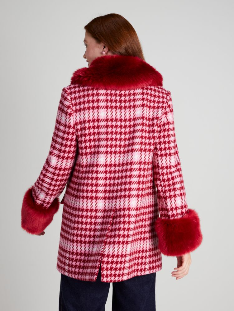 Kate Spade,Fiesta Plaid Anita Coat,