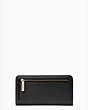 Kate Spade,bailey large slim bifold wallet,Black