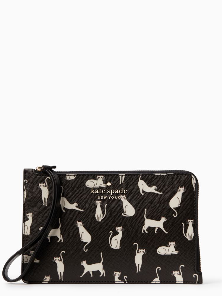 Kate spade clearance cat clutch