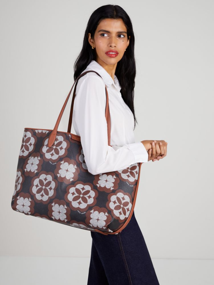Louis Vuitton Flower Monogram Canvas Tote Bag - Shop Now!