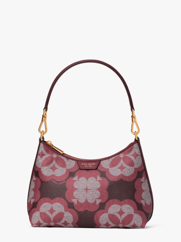 Kate Spade Amelia Spade Flower Small Shoulder Bag in Pink
