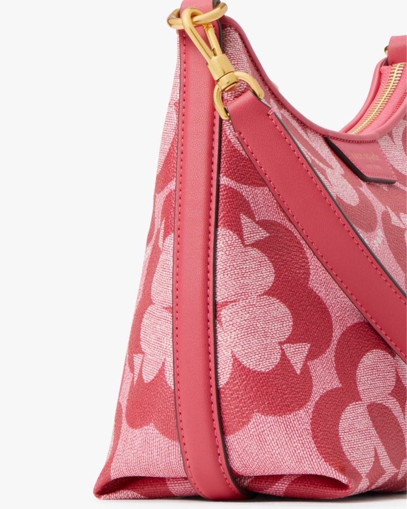 Kate Spade Amelia Spade Flower Small Shoulder Bag in Pink