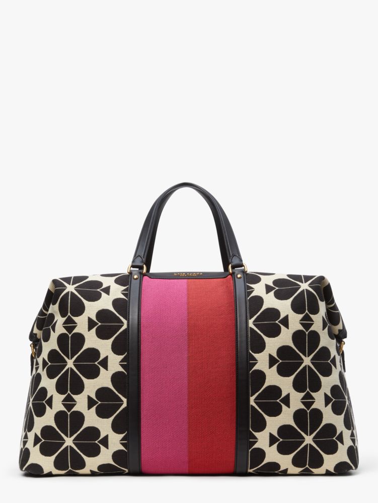 Pair Kate Spade Flower Jacquard handbags with your go-to outfits