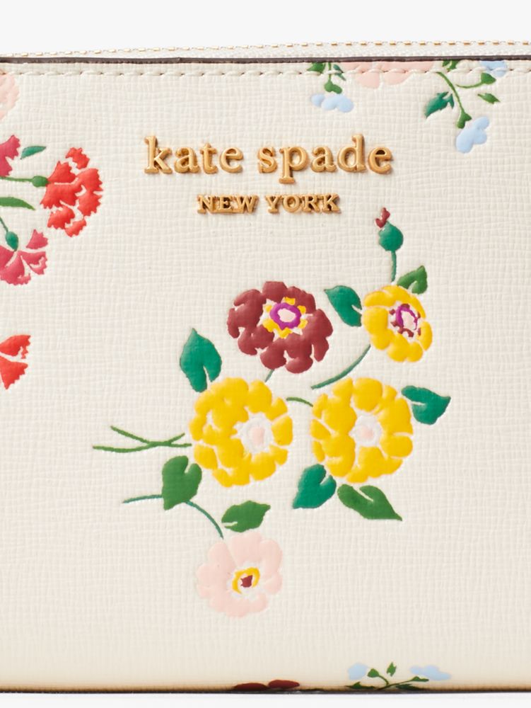 Kate Spade Morgan Bouquet Toss Embossed Saffiano Leather Small