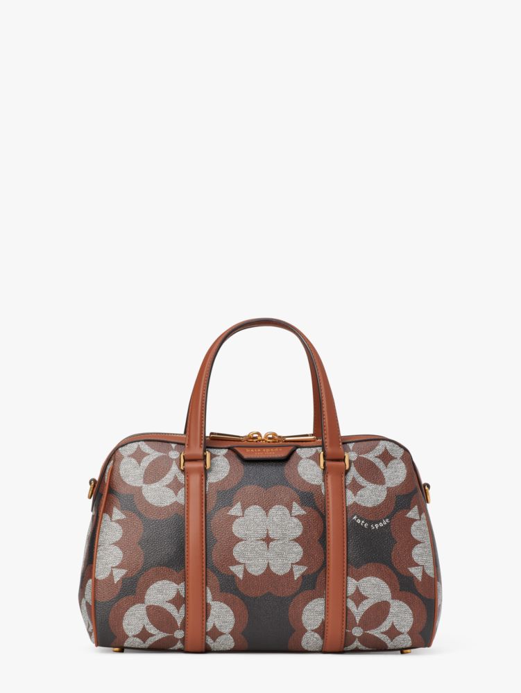 kate spade, Bags, Kate Spade Spade Flower Monogram Eleanor Medium Satchel