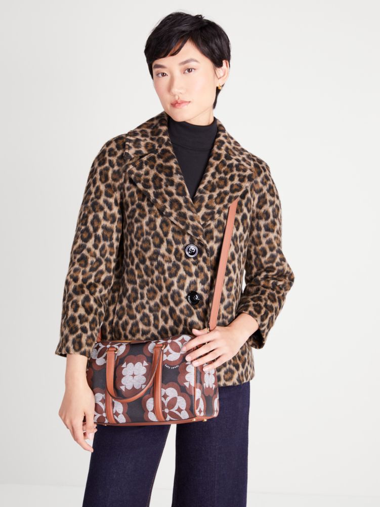 Louis Vuitton - Brown & Tan Monogram, Floral & Animal Print Silk