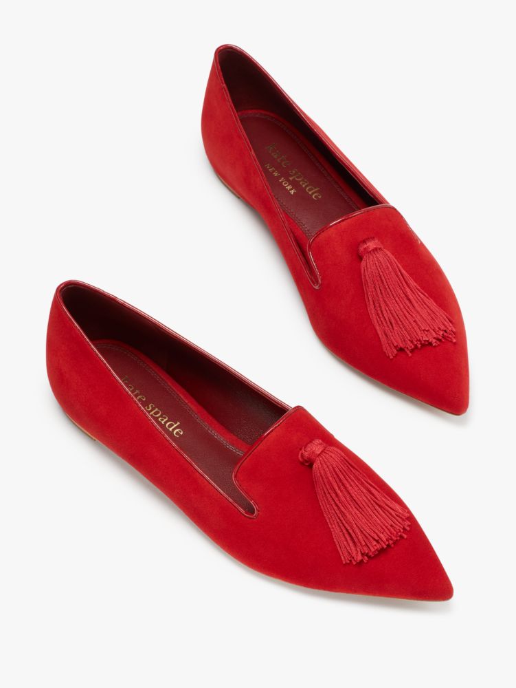 Kate Spade,Adore Flats,Work,Deep Rubine