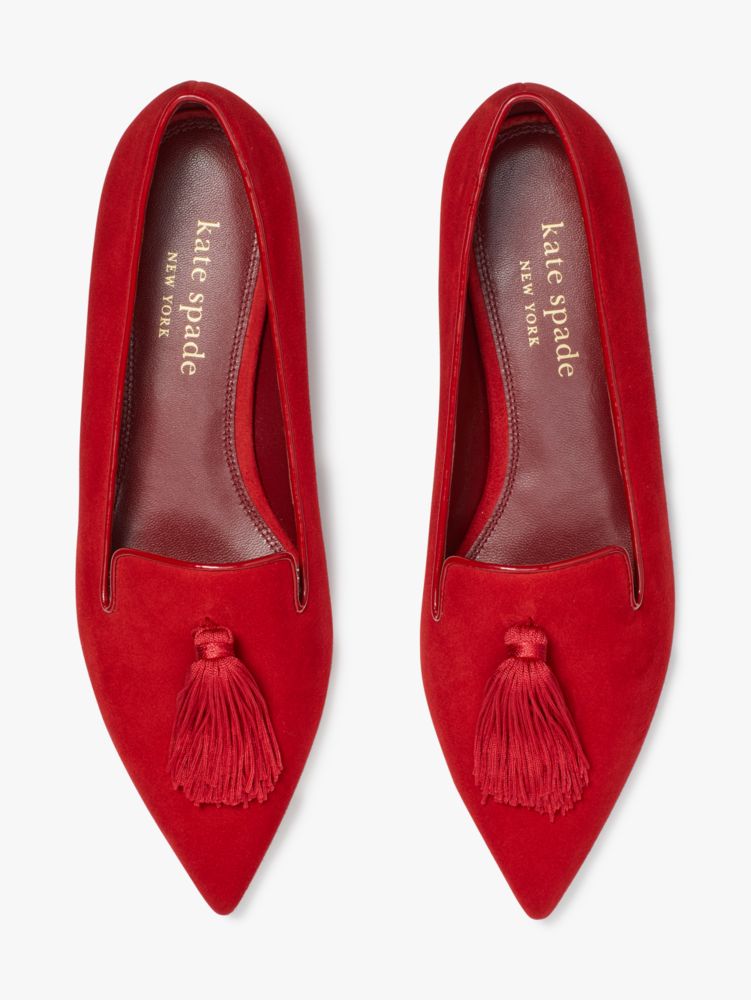 Kate Spade,Adore Flats,Work,Deep Rubine