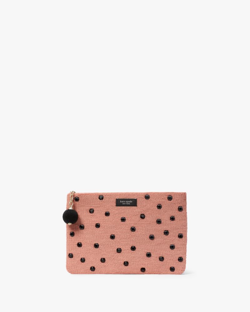 Kate Spade,On Purpose Gia Small Pouch,Pink Multi