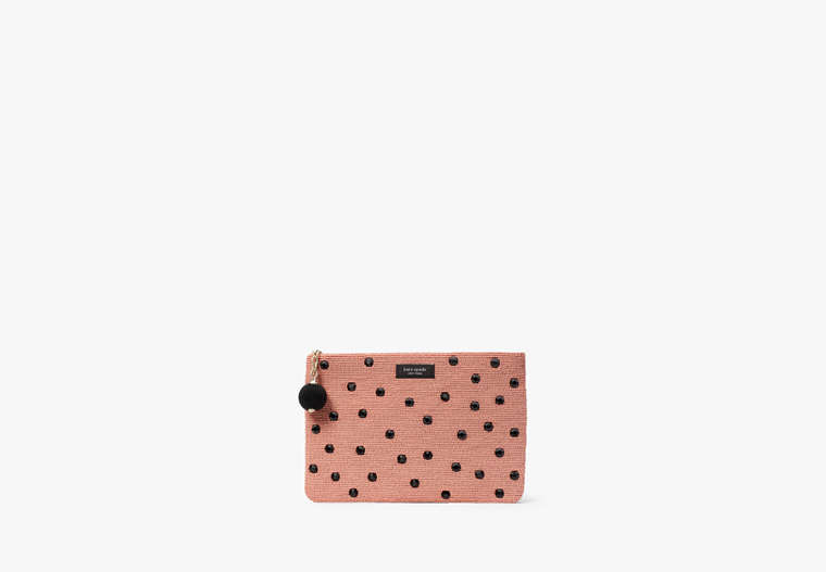 Kate Spade,On Purpose Gia Small Pouch,Pink Multi image number 0