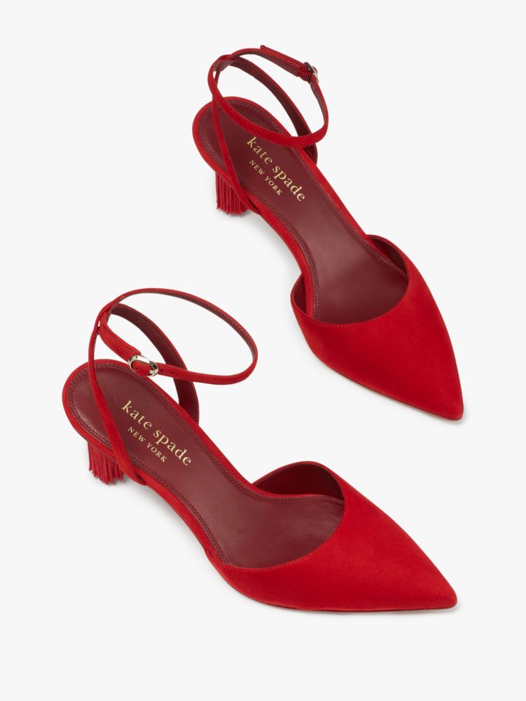 Kate Spade,Voila Pumps,Red