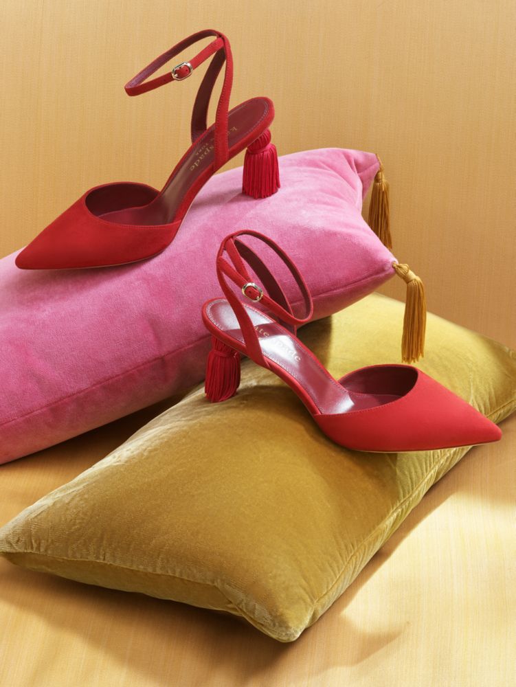 Kate spade red sales pumps