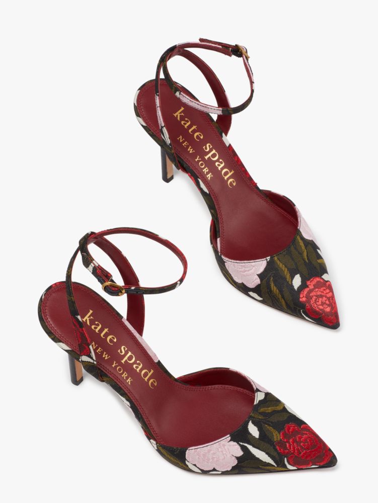 Kate spade 2024 floral heels