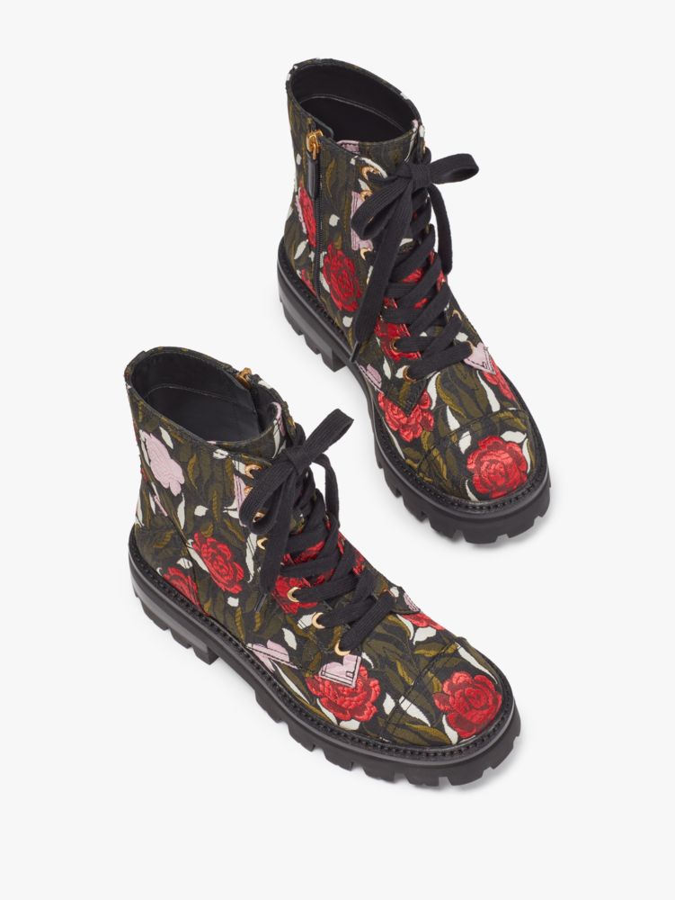 Kate spade store floral boots