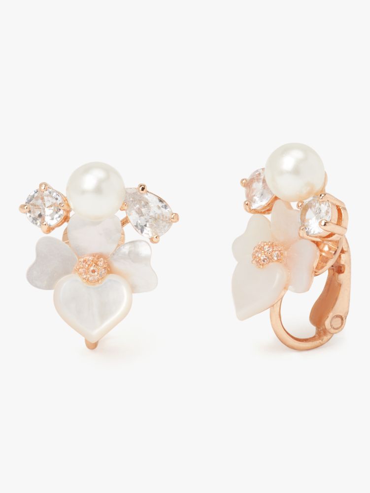 Kate Spade Cluster Studs - Clips
