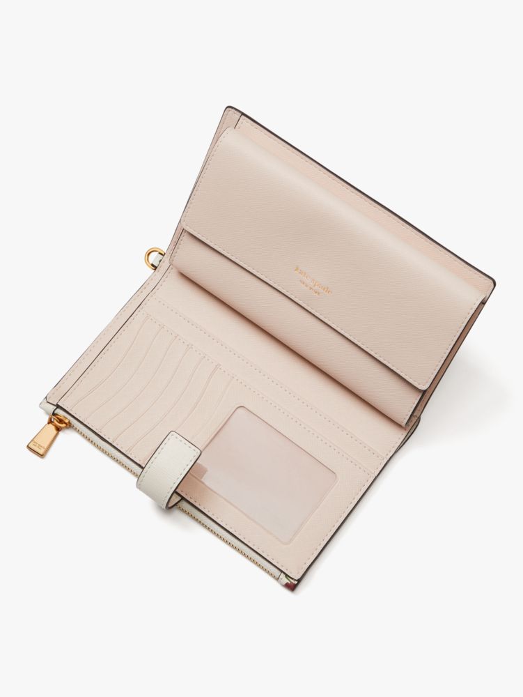 Kate Spade,Morgan Bouquet Toss Embossed Phone Wallet,