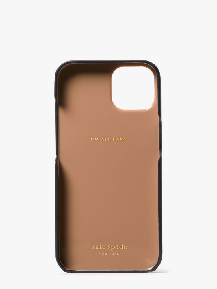 Kate Spade,モーガン アイフォン 13 カードホルダー ケース,全てのアウトレット,カフェモカマルチ