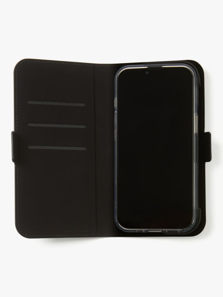 Morgan iPhone 13 Pro Magnetic Wrap Folio Case