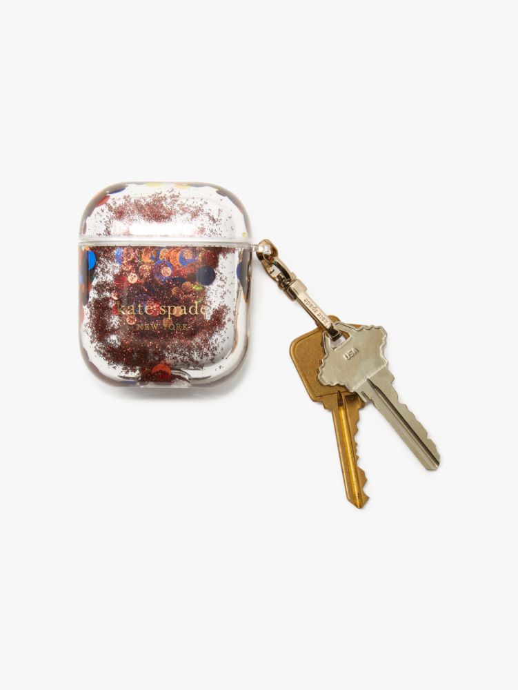 Kate Spade,Dottie Glitter Airpods Case,