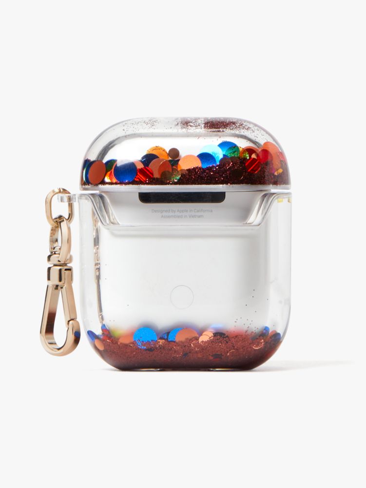 Kate Spade,Dottie Glitter Airpods Case,