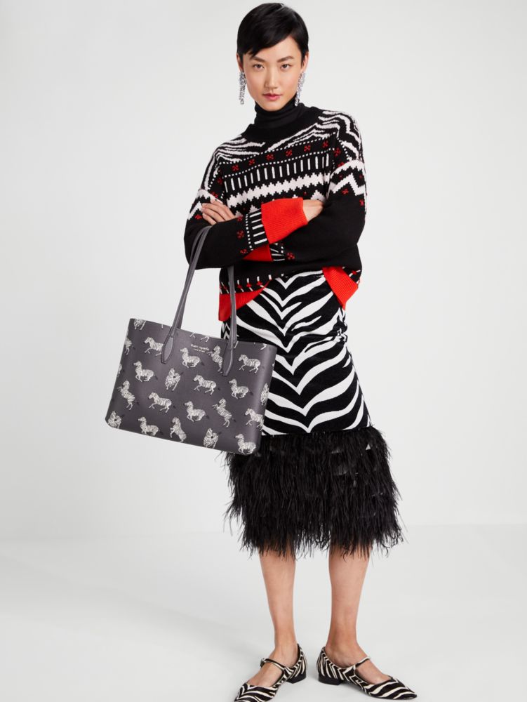 Kate Spade Shoulder Bag - Kate Spade Zebra Print Bag